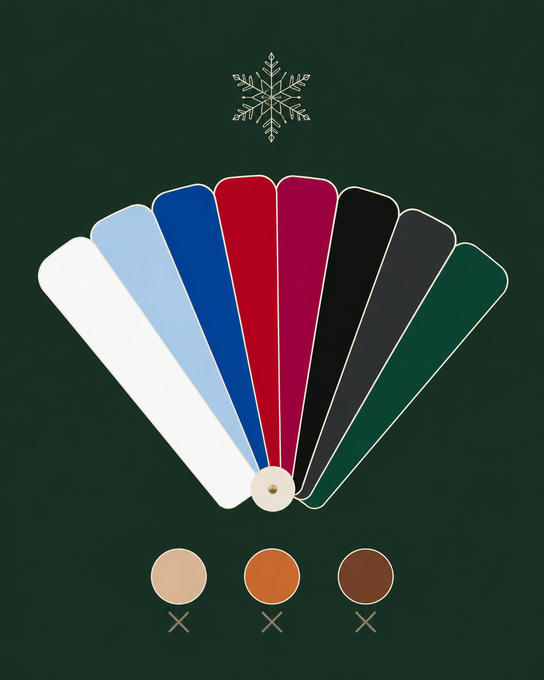Palette colorimétrie Hiver — teintes intenses et contrastées MyStylist