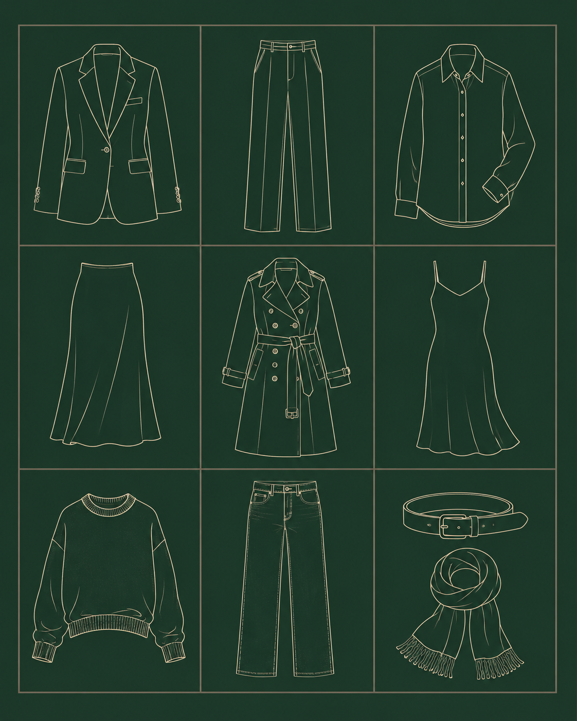 Garde-robe capsule minimaliste — construire son dressing MyStylist